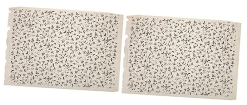 HOODANCOS 2blätter Kerntyp Pottery Decal Transferpapier Für Töpferei Für Hochwertige Dekorationen Und Kreative Projekte Langlebig Und Leicht Zu Handhaben