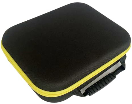 Sac à outils Ox Tissu Vide Stockage Organisateur Fermeture à glissière Fermeture de fermeture Pochette de travail réutilisable Etui de protection extérieure,Jaune,S