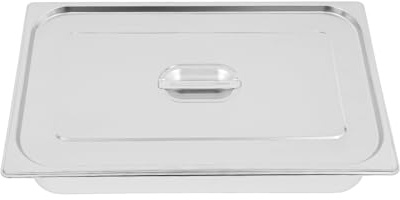 LENDISIY Lot de 4 bols à paner GN 1/4 - Récipients rectangulaires en acier inoxydable avec couvercle - Récipient alimentaire rectangulaire en acier inoxydable pour buffet, restauration