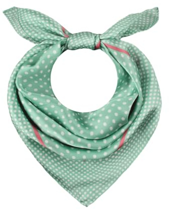 Majea - Kleines quadratisches Halstuch aus imitierter Seide 70cm x 70cm Kopftuch Bandanas Schals (880071)