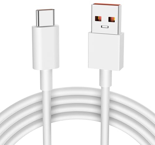 Cavo USB Type-C 1M, Cavi Carica Rapida Tipo C, 3A Cavo USB A to USB C Filo Caricatore per Samsung Galaxy S9 S8 S10 S10+ S20 S20 FE A04S A14 A13 A12 A22 A23 A33 A34 A51 A52 A53 A54 A05S (1M)
