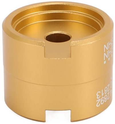 Dioche Portafilter Akvarieslang Klocka Modding Reparationsverktyg - Aluminium Rörelsebashållare för 2824 2892 8200 2813 NH35 NH36 - Essential Tool for DIY Watch Repair (Guld)