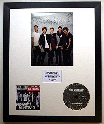 ONE DIRECTION/CADRE CD ET PHOTO/EDITION LIMITEE DE L'ALBUM/ MIDNIGHT MEMORIES
