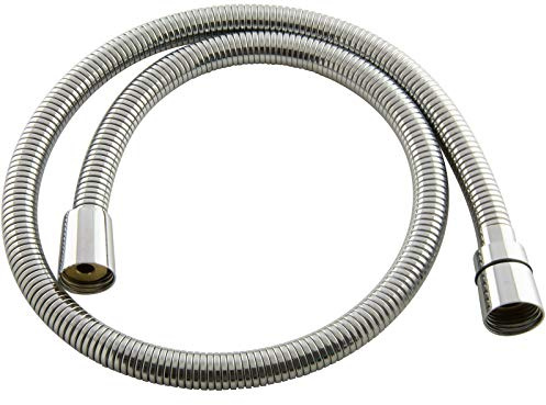 PaulGurkes Brauseschlauch Drehkonus 90cm Duschschlauch silber Metallschlauch 0,9m