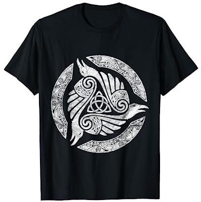 Celtic Trinity Knot Crow Spiritual Mandala & T Shirt Design