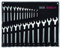 Juego de llaves combinadas DIN 3113 A | CrV | No.9230 RT | 25 piezas. 6-32 mm | WGB
