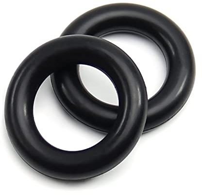 Othmro 10 Stück Nitrilkautschuk-O-Ringe, 25 mm Außendurchmesser, 15 mm Innendurchmesser, 5 mm Breite, Gummi-Unterlegscheiben, metrische Buna-N-Dichtungsringe für DIY-Wasserhahn, Spüle