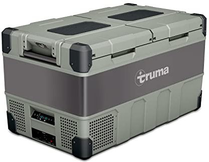 Truma Cooler C96DZ Kompressor-kylbox (41l + 55l) Dual Zone (2 temperaturzoner) • Flyttbart kylskåp för bil, camping, resor • DC 12/24 V, AC 100-240 V