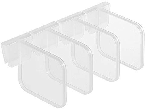 Mytobang - Divisorio per frigorifero, cucina, frigorifero, con ripiano a scatto per bottiglie e lattine, per ordinare e ordinare le partizioni