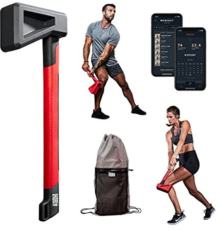 ChopFit Pro funktionellt träningssystem, bärbar hemma gym träningsutrustning, styrketräningsträning för män och kvinnor | perfekt för konditionsträning, core/magmuskler – hemfitness