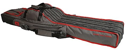 Mikado Rutentasche 3/4 Fächern Rutenfutteral Angeltasche viele Varianten! 140cm-150cm-160cm-170cm (170cm / 4 Fächer / UWD-05-170-4-GY), Grau