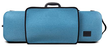 Violinkoffer BIO A 4/4 mit Notentasche, Seitengriff, verstellbare Halsauflage