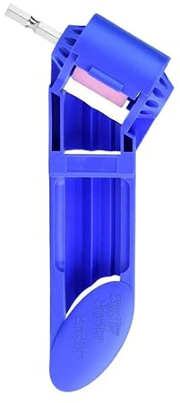 EsportsMJJ Drill Sharpener Drill Grinder Set Grinding Wheel Portable Drill Bit Sharpener Corundum Grinding Wheel for Grinder Polishing Set - Blue