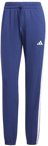 Adidas Damen Hose Essentials 3-Stripes French Terry Cuffed Pants (Plus Size)