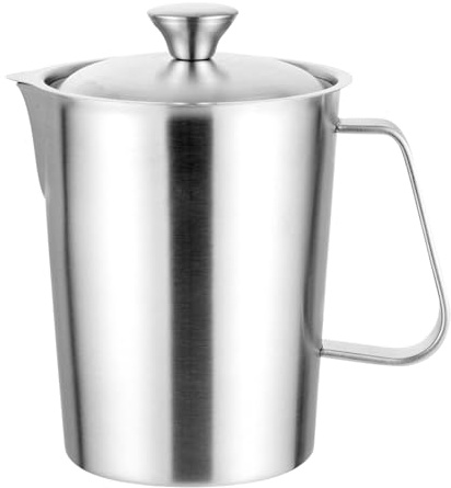 Taza Espumadora 2000ml (2 litros) Taza de Medir Portátil y