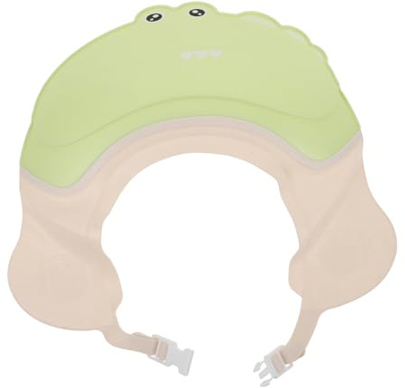 BESPORTBLE Verstellbare Duschhaube für Junge Mädchen und Kleinkinder Wasserdichter Shampoo Schutz mit Ohrenschutz Bequemes Sicheres Design für Entspannte Haarwäsche für Jungen und Mädchen