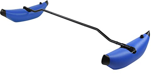 Qudinip Stabilizzatore in Kayak Gonfiabile, Kit Stabilizzatore in Kayak in Canoa in Canoa Kit di Stabilizzatore Kayak Portatile Leggero per la Pesca in Kayak in Canoa (Blu)