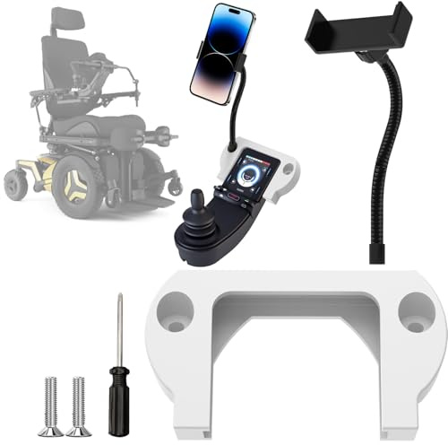 WSBXBB Support de téléphone pour fauteuil roulant Permobil (modèles : PJSM)