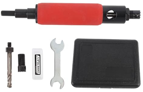 Gearwell Rivet Removal Tool, Alloy Steel Rivet Puller, Blind Rivet Extractor, Rivet Drill Adapter, 1 4 Inch Rivet Remover for Electric Drill