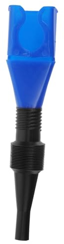 Embudo de Drenaje Flexible para Motocicleta y Coche, Plástico Azul