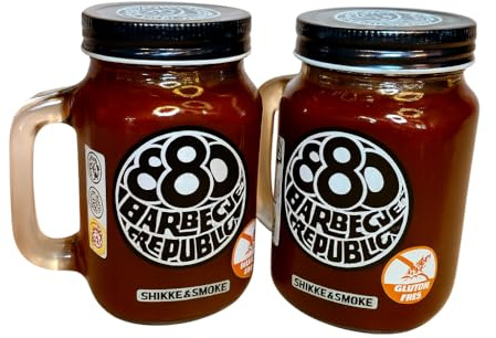 Salsa Barbacoa 880 BBQ – Pack de 2 Jarras (2 POCO PICANTES)