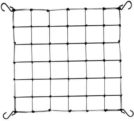 Wachsen Scrog Netz 70x70cm Elastisches Mesh Ranknetz Grow Netz Mit 4 Haken Pflanzen Kletternetz Zaunraster Für Gemüse Blumenpflanzen Verwendet Für Hof Gartenarbeit Garten Balkone