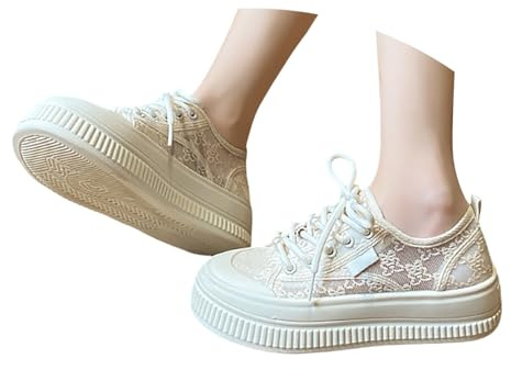 Dirndl Scarpe da donna – Scarpe da corsa sportive, scarpe estive, sneaker da donna, eleganti in tessuto, piatte eleganti, con lacci, scarpe da ginnastica ricamate Dirndl