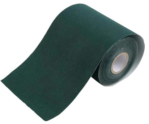 FFnxtvlk Ruban adhésif pour Gazon synthétique, Ruban de Couture Auto-adhésif for Gazon Artificiel Multicolore 100 mm x (3-20) m(Green Single Sided,100mmx3.0m)