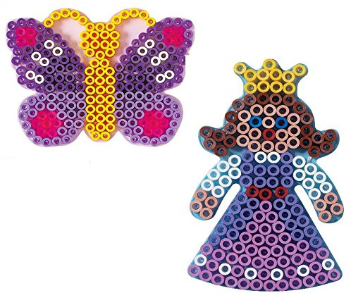 MAXI Perlen - Stiftplatte 8218 Schmetterling und 8223 Prinzessin