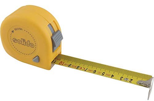 SOLIDO Rollbandmaß 5 m x 25 mm EG-Prüfzeichen Genauigkeit II