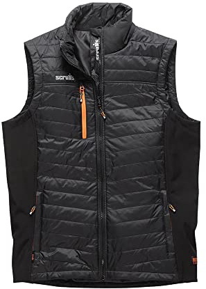 Scruffs Hombre Trade Chaqueta de Trabajo Not Applicable, Negro (Black 001), (Talla del Fabricante: UK Small)