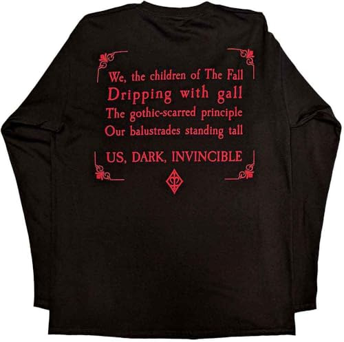 Cradle Of Filth Dark Horses and Forces Long Sleeve T Shirt M Black