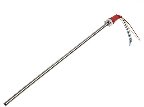 QCUXLRND Élément Chauffant électrique Solaire, Type Droit, Tube de 53CM, Longueur de Filetage de 25mm et 20mm, AC 220v, 1500W, for Partie de réservoir de Chauffe-Eau cuicui (Color : 1500W 25mm, Size