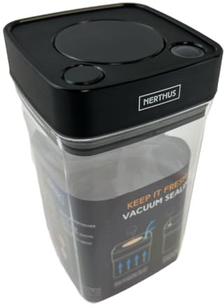 Nerthus FIH 1390 contenitore ermetico sottovuoto 1200 ml conservare alimenti freschi cucina organizzazione