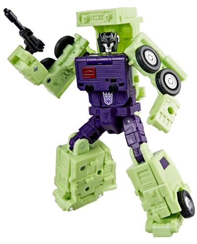 Transformers Studio Series Voyager Class Constructicon Mixmaster actionfigur inspirerad av filmen The Movie