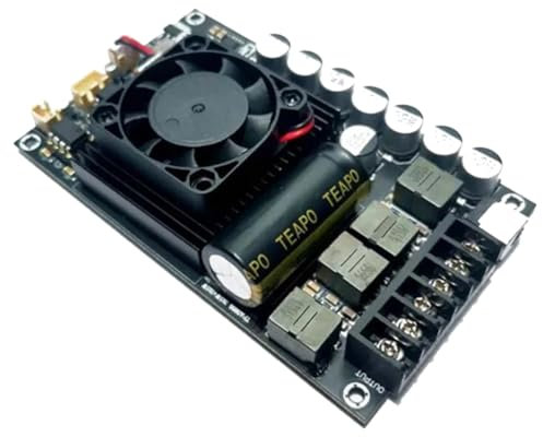 Kissmii HiFi Versione MAX migliorata TPA3255 600 W ad alte prestazioni 300 W X 2 stereo Hi-Fi amplificatore digitale a basso rumore