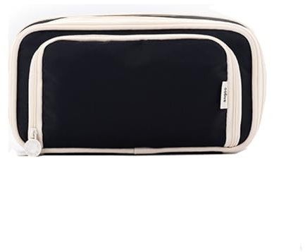 Generisch Federmäppchen, Mäppchen Groß, Federtasche 3 Fächer, Mäppchen Teenager, Federmappe Erwachsene, Stiftemäppchen, Schlamppermäppchen, Pencil Case Aesthetic, Clean Girl Aesthetic School Stuff