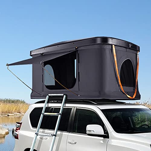 Tienda de campaña de techo rígido, refugio impermeable para vehículos con escalera, perfecto para SUV y camiones, aventuras de camping