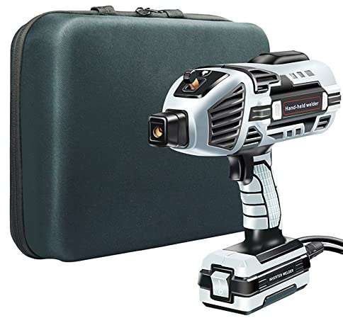 Poste à Souder ARC Portable 220V - Machine à Souder à Onduleur avec Réglage du Courant 20-120A - Pour Électrodes 1.6-2.5mm, Démarrage à Chaud - Léger et Compact pour Usage Domestique (Gris)