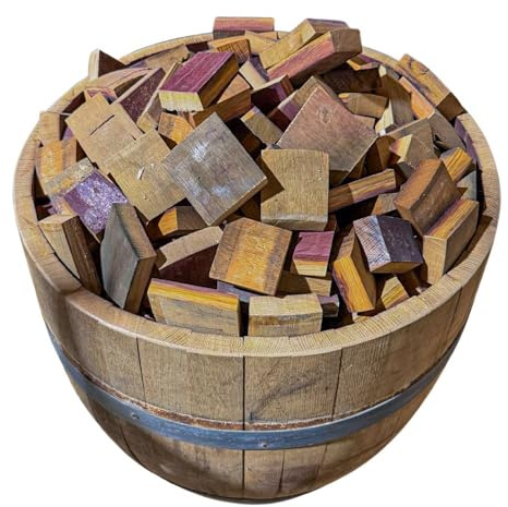 Smoker Holz, Eiche aus Rotweinfässern, 5 Kilo – Räucherholz für Grill & Smoker
