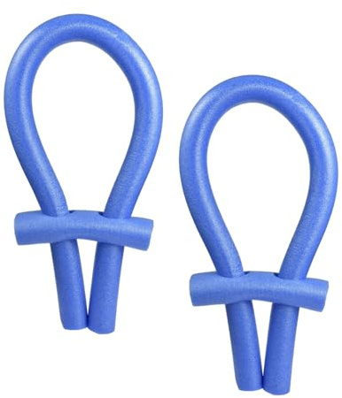Juego De 2 Churros Piscina Espuma con 2 con Conector De Fideos para Nadar, Pool Noodles para Entrenamiento De Natación para Niños Y Adultos