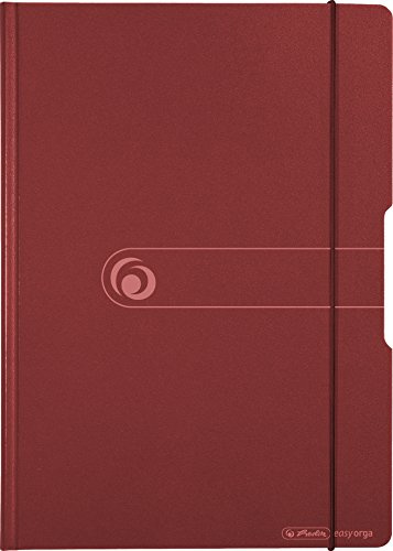 Herlitz Klemmbrettmappe Polyfoam A4 Rot 2 Löcher