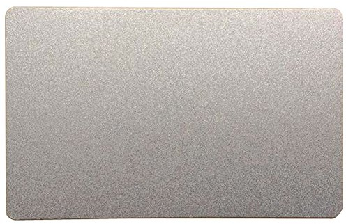 Ebamaz 10 Stücke Dick Sublimation Metall Business Aluminium Visitenkarten 86X54X0,45 mm Blanko für Farbdruck/UV-Druck/Lasergravur (Perlsilber) | 0,45 mm dicke Rohlinge aus Aluminium für Farbdruck