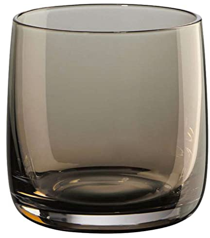 ASA Amber Glas Mundgeblasenes Glas Orange 0,2l, Größe: 8cm x 8cm, 53602009, 1 Stück (1er Pack)