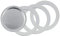 Tredoni 3 Guarnizioni/Anelli in Gomma +Filtro -Sostituzione- Misura 3 Tazze Caffettiera Espresso Moka Express- 6,5cm (3 Tazze)