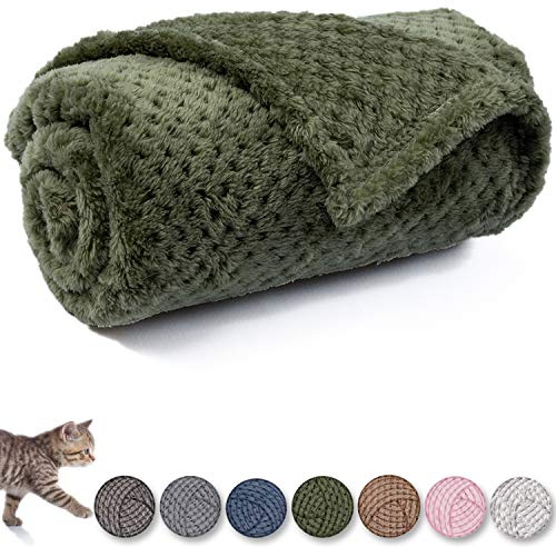 Hundedecke oder Katzendecke oder Haustierdecke, warm, weich, Flauschige Decken für Welpen, kleine, mittelgroße und große Hunde oder Kätzchen, Katzen, Plüsch-Fleece-Überwürfe für Bett, Couch, Sofa