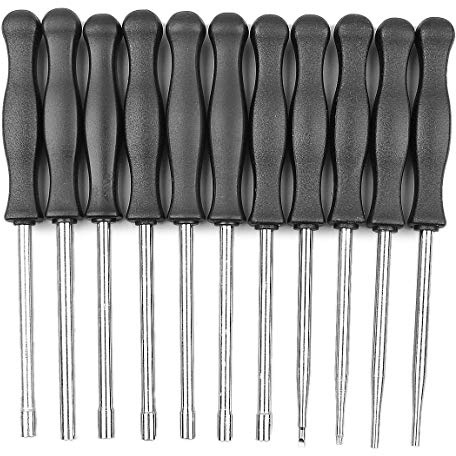 AUMEL 11 pièces Kit d'outils de réglage de Tournevis de carburateur pour Moteur de carburateur commun à 2 Temps pour Stihl pour Husqvarna tronçonneuse Tondeuse