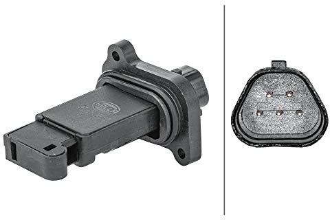 HELLA 8ET 358 095-151 Luftmassenmesser - 5-polig - geschraubt | Kompatibel mit: OPEL AGILA, SUZUKI SPLASH, SWIFT IV, SX4 S-CROSS, VITARA