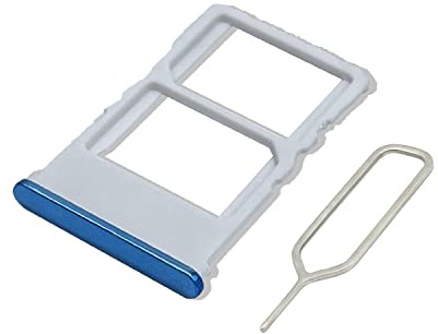 Eonpam Tiroir Carte SIM pour (Xiaomi Mi 9T/9T Pro) Support Qualité d'origine Remplacement Plateau Memory SD Slot Carte SIM avec Aiguille SIM(Bleu)