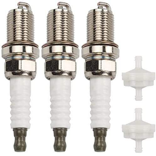 ZAMDOE RC12YC Zündkerze für 491055 491055S 491055T 805015 72347 RC12YX 759-3336 für MTD Motorteile für Rasenmäher Rasentraktoren Generator Hochdruckreiniger